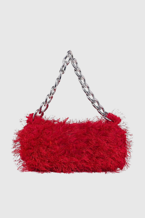 Alphege Faux Fur Shoulder Bag