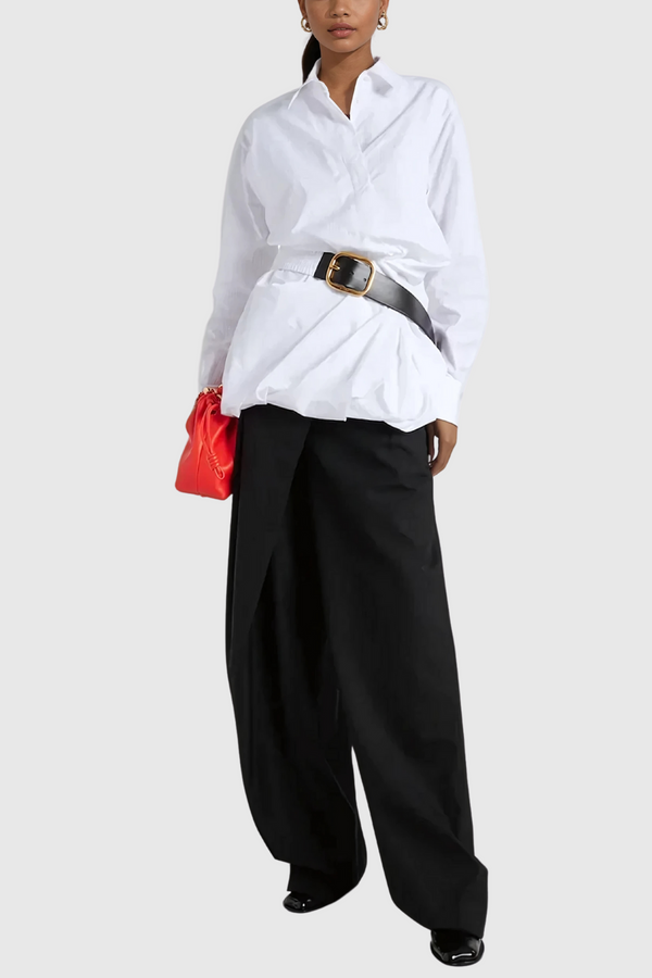 Altilde Ruch Buckle Shirt In White