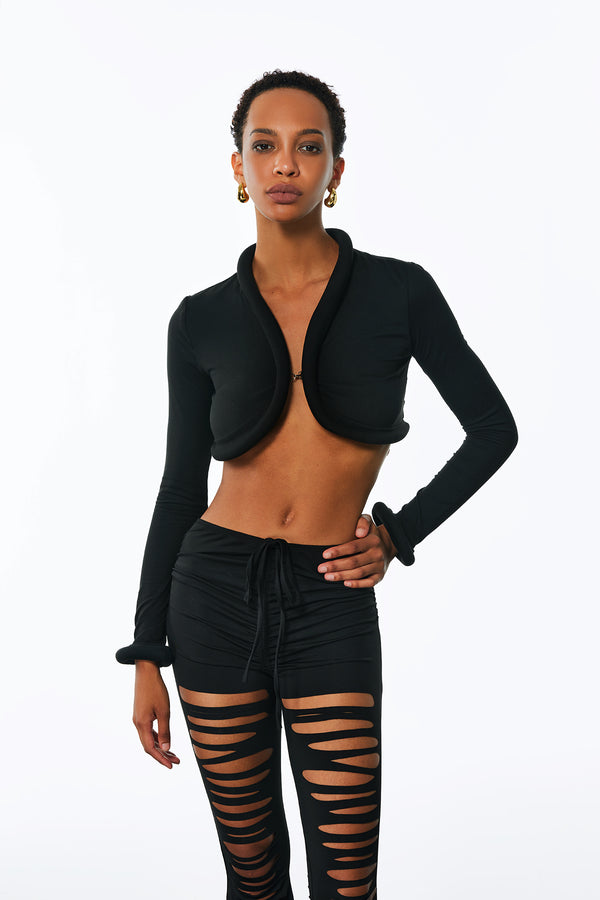 Amancio Split Crop Top