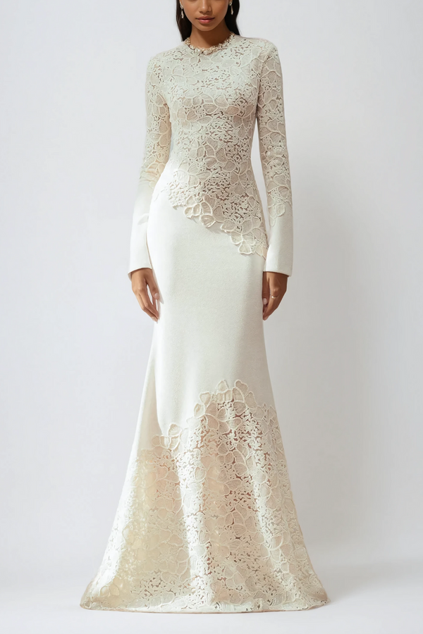 Ambroise Embroidered Sequin Maxi Dress