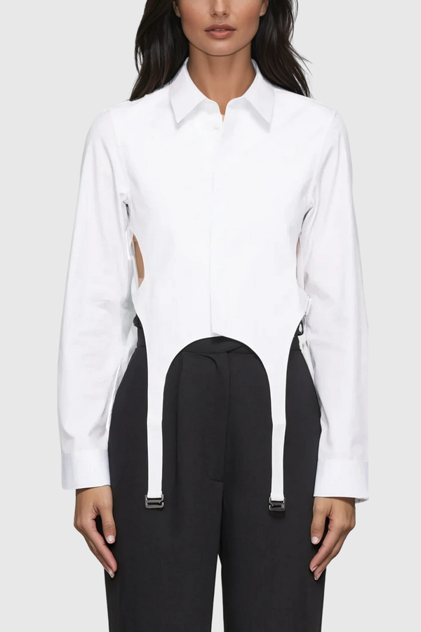 Anne Deconstruct Cutout Shirt