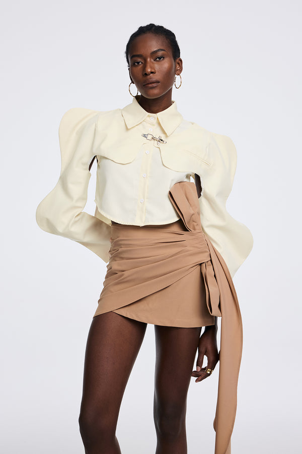 Aphea Deconstruct Cutout Two Piece Top