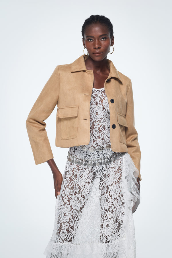 Bahij Suede Jacket