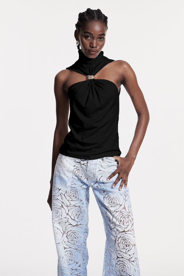 Borivoje Sleeveless Top In Black