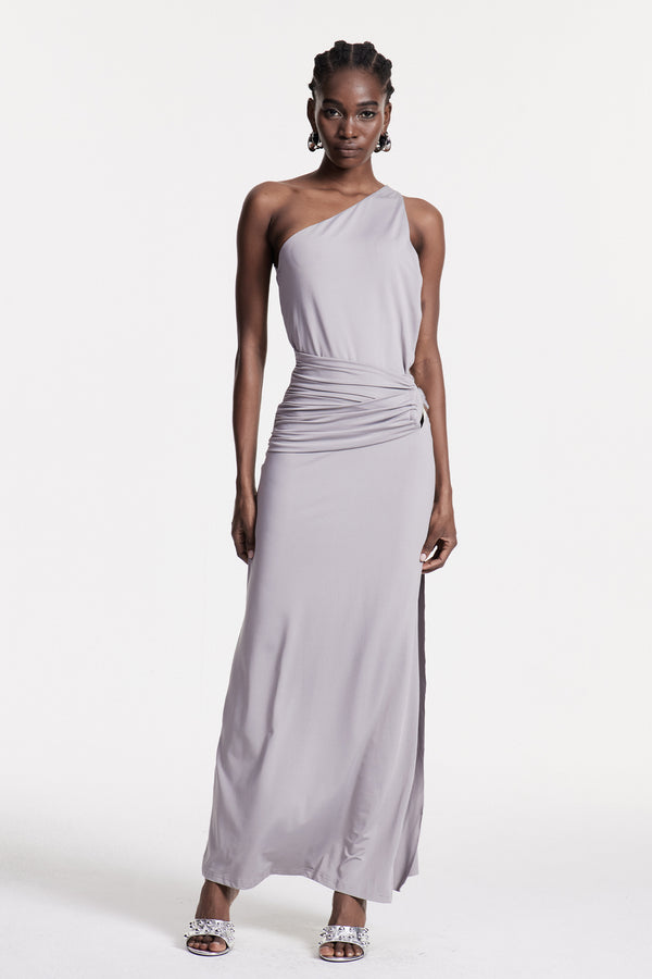 Bowen One Shouder Backless Maxi Dress