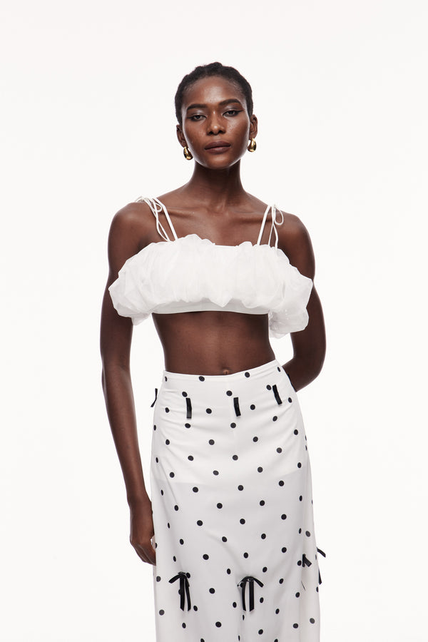 Cecilie Ruch Mesh Top