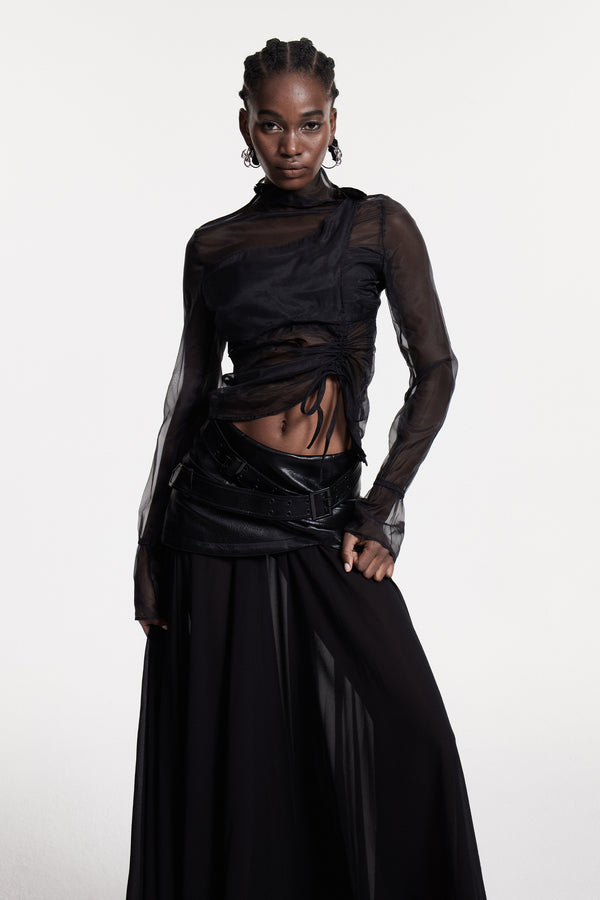 Christie Mesh Asymmetric Top
