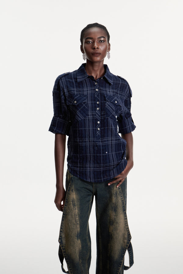 Columb Grid Shirt