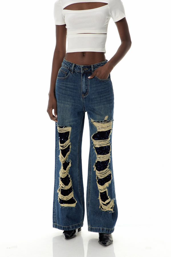 Csaba Ripped Jeans
