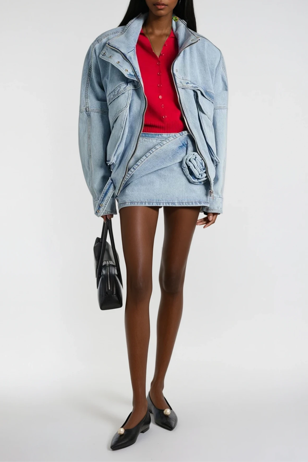 Daniella Deconstruct Denim Jacket