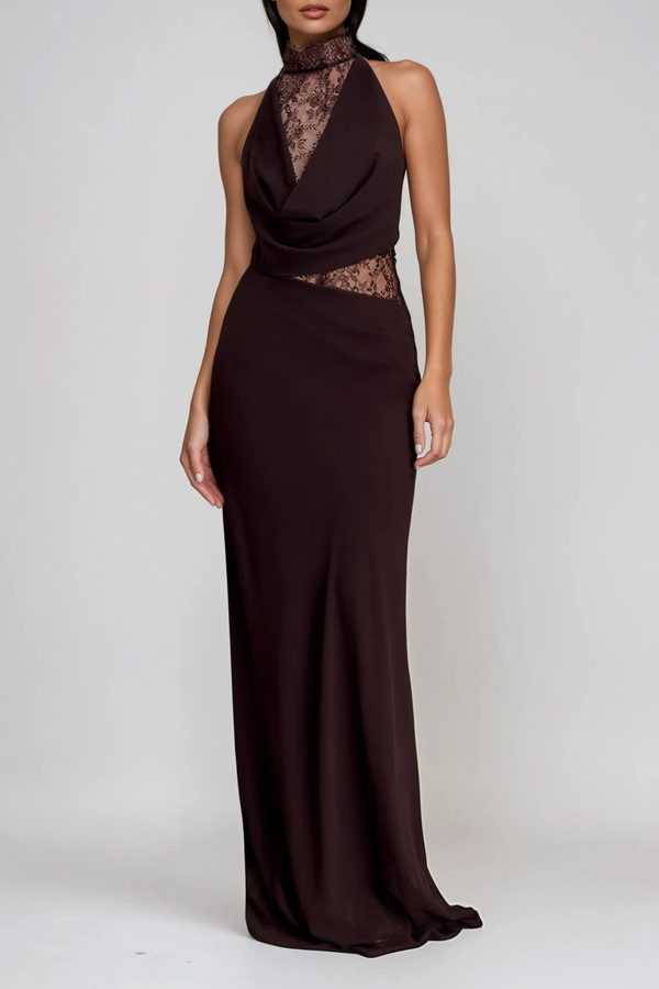 Darleen Ruch Lace Maxi Dress