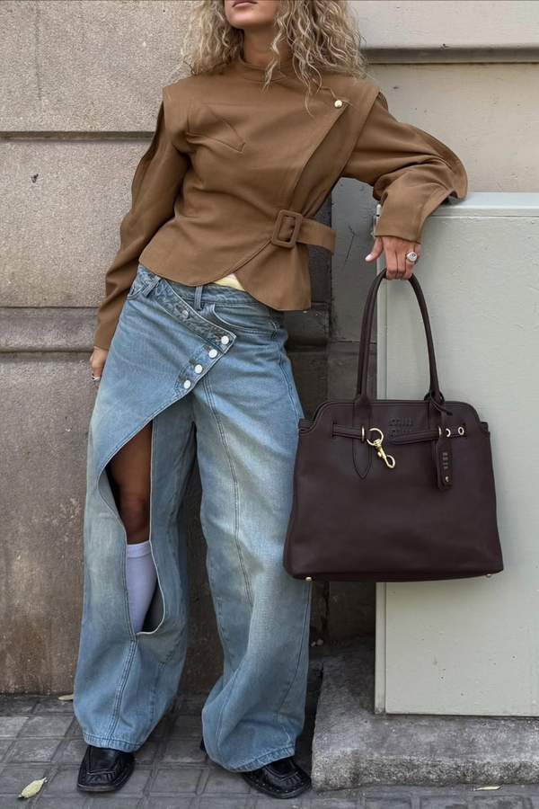 Dax Balloon Sleeve Jacket