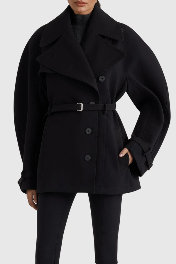 Desiderata Lapel Asymmetric Blazer