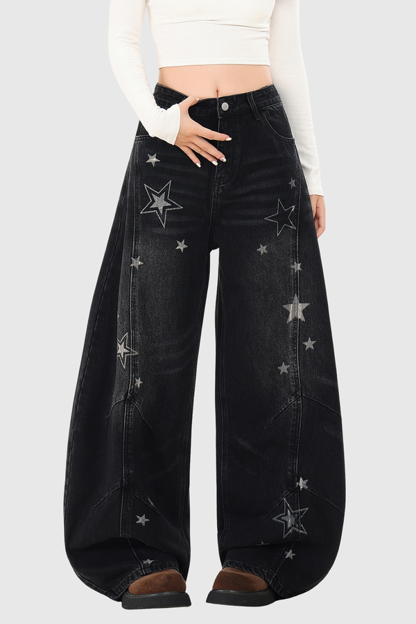 Dicun Star Baggy Jeans
