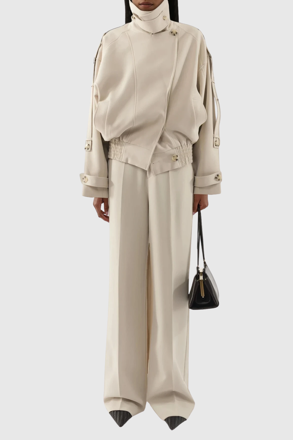 Diego Buckle High Neck Jacket