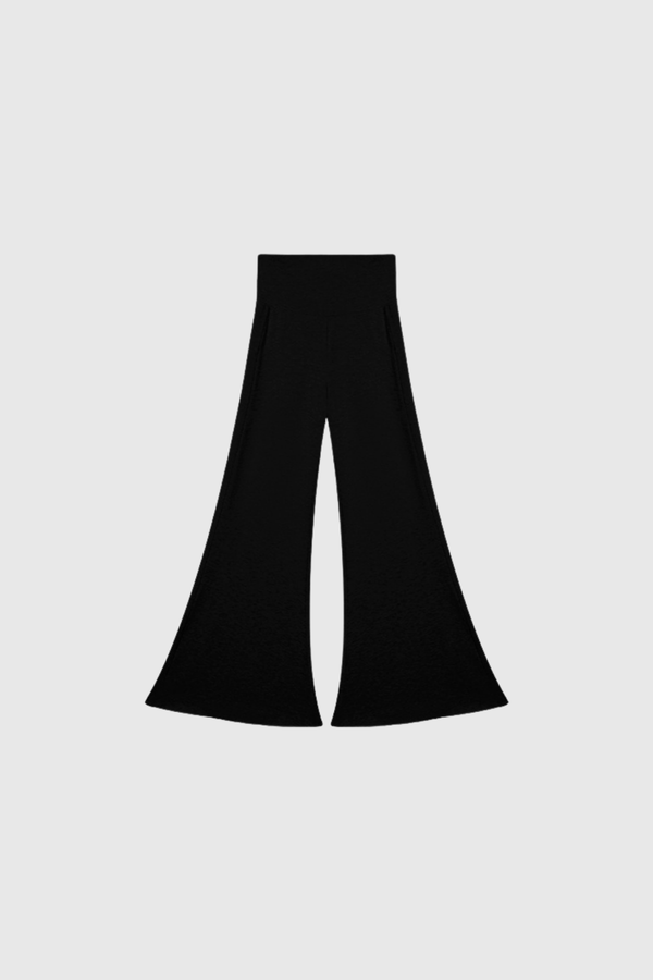 Donatella Bootcut Pants In Black