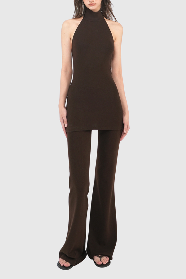 Donatianus Halter Neck Pants Set