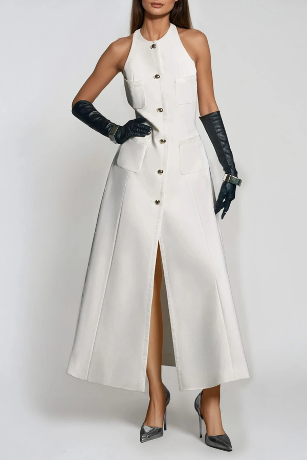 Douglas Sleeveless Split Maxi Dress