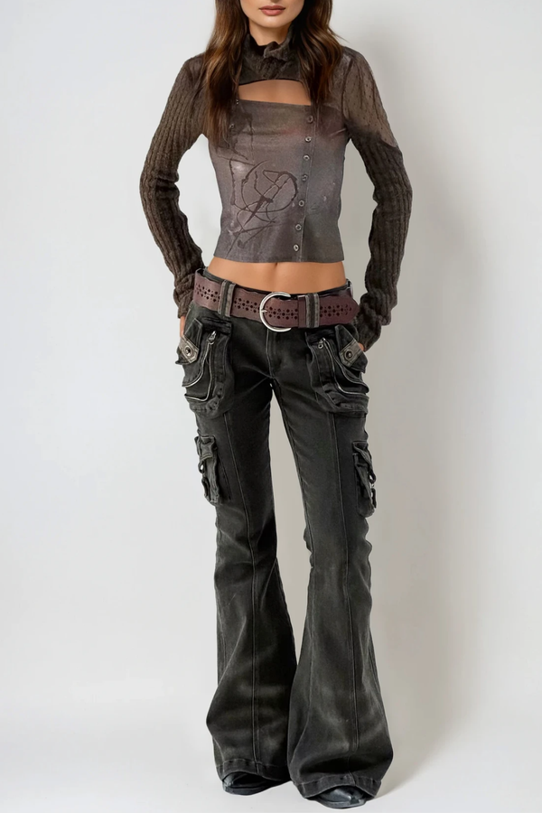 Dracula Pocket Bootcut Jeans