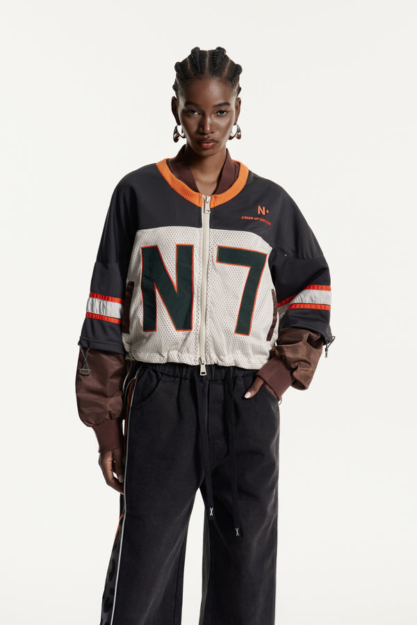 Eeli Deconstruct Print Jacket