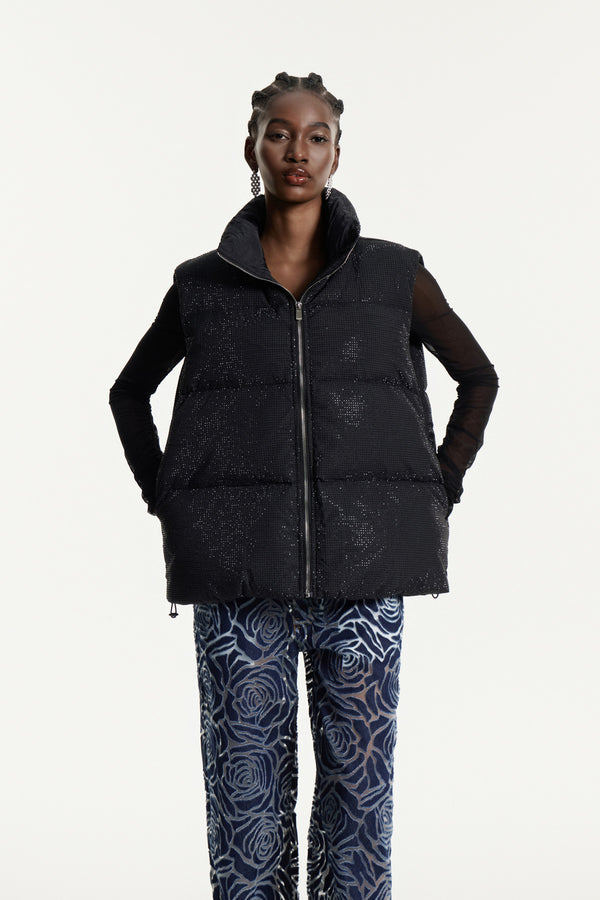 Efigenia Rhinestone Vest