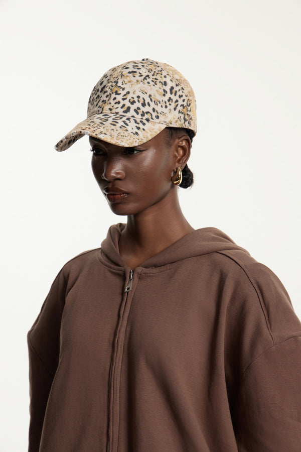 Efthalia Leopard Cap
