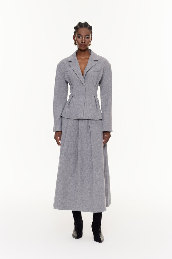 Egil Ruch Pleated Skirt Set