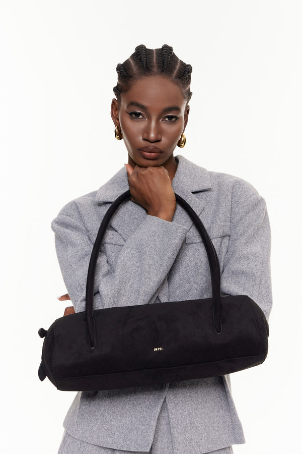 Egilhard Suede Shoulder Bag