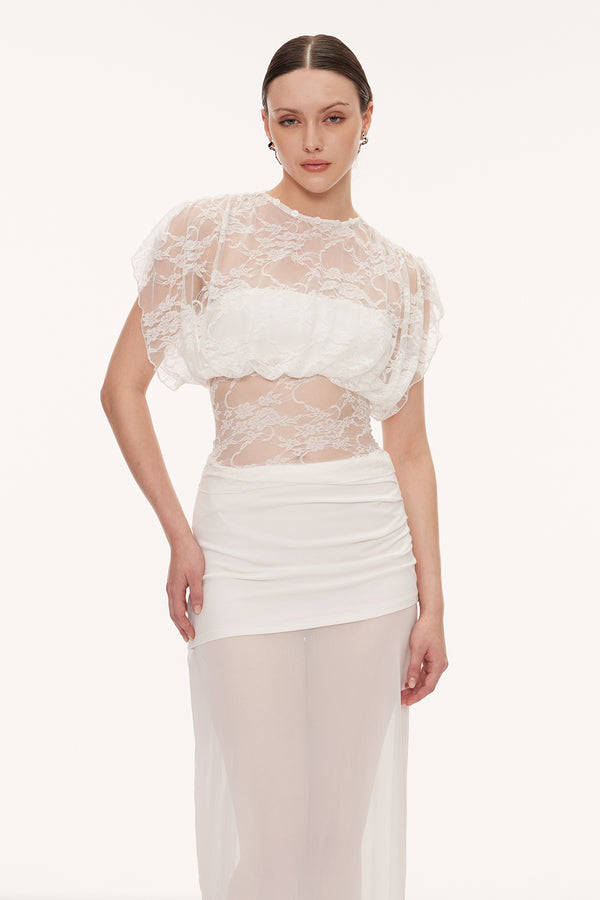 Einarr Lace Top