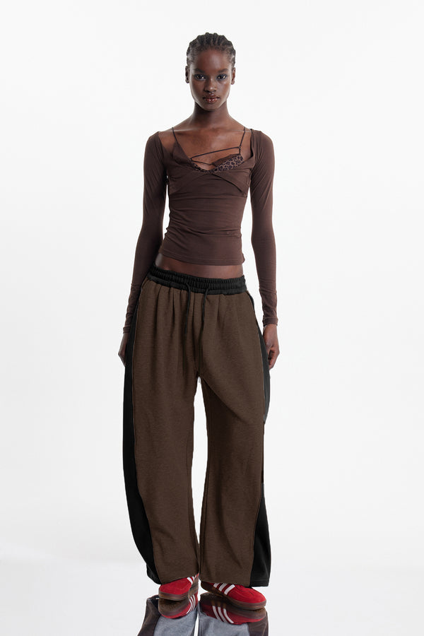 Ekaitz Deconstruct Pants In Brown