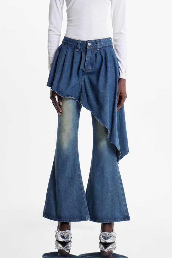 Ekaterini Deconstruct Bootcut Jeans