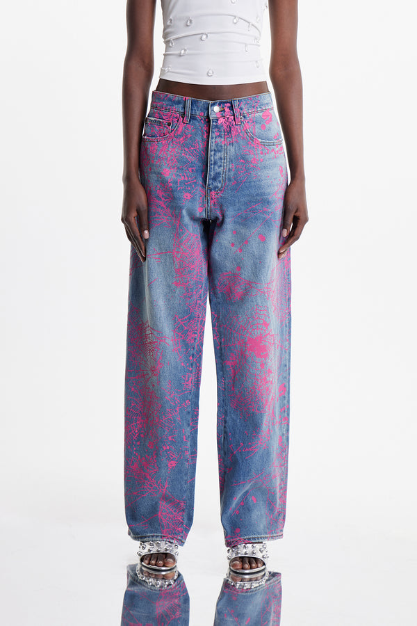 Elanur Splattered Jeans
