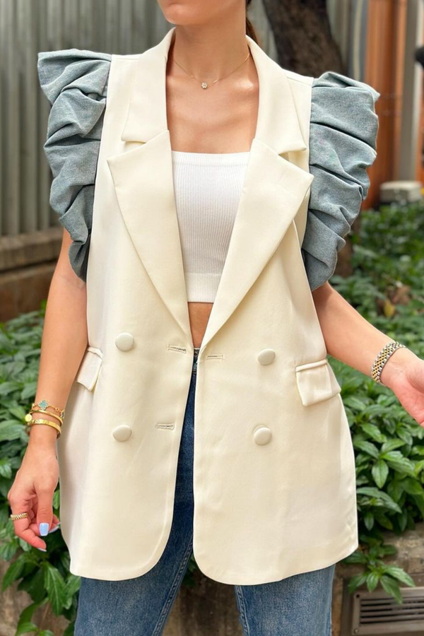 Jacqueline Ruch Lapel Vest