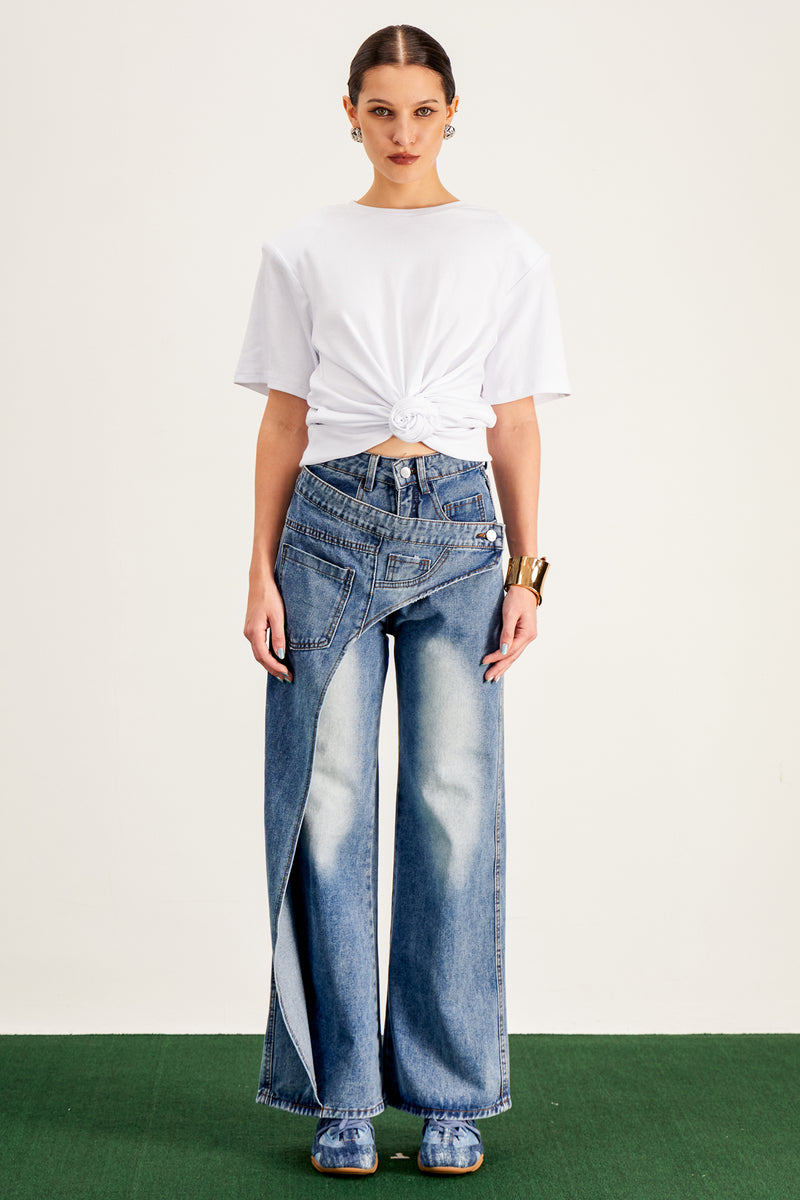 T-shirt twist en coton