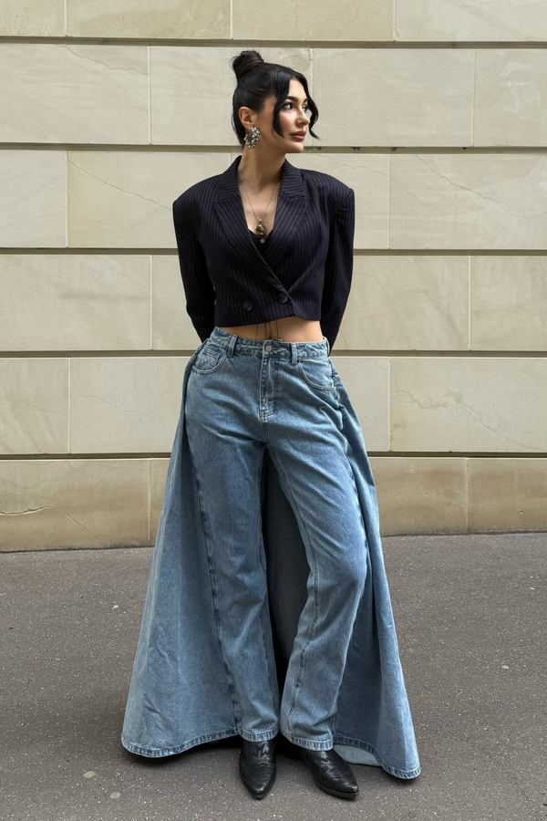 Kimber Denim Skirt Jeans