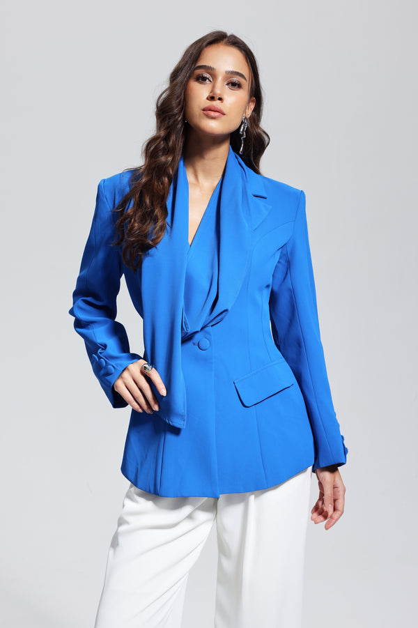 Leandra Deconstruct Asymmetric Blazer