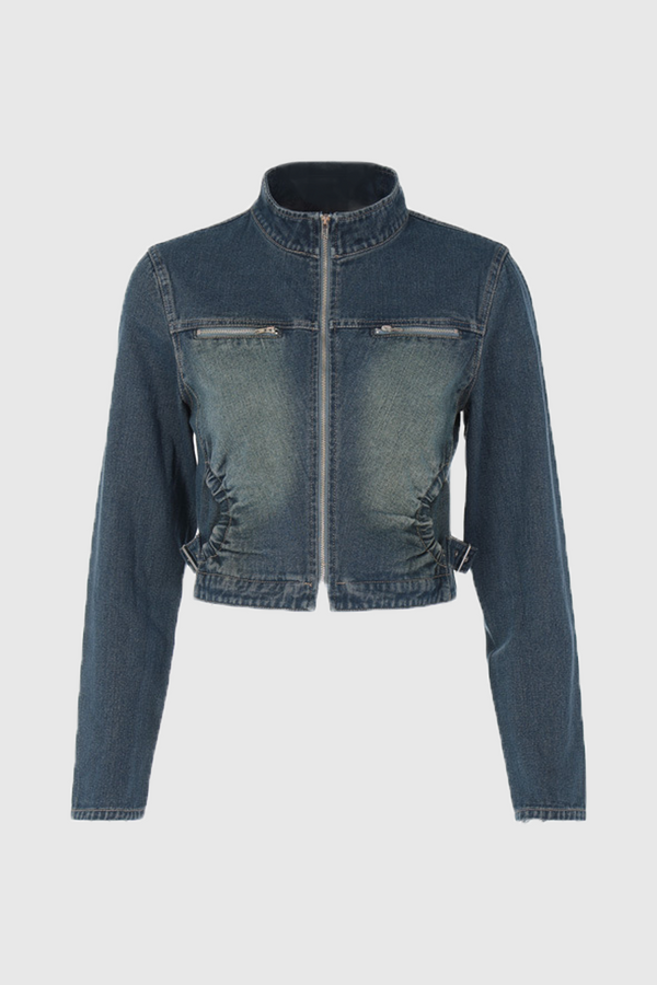 Lexi Denim Bodycon Jacket