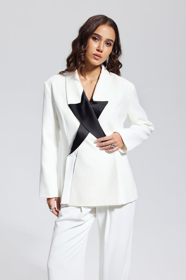 Lidia Star Asymmetric Blazer