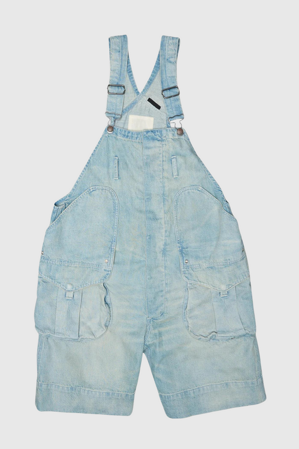 Margo Pocket Denim Short Jumpsuits