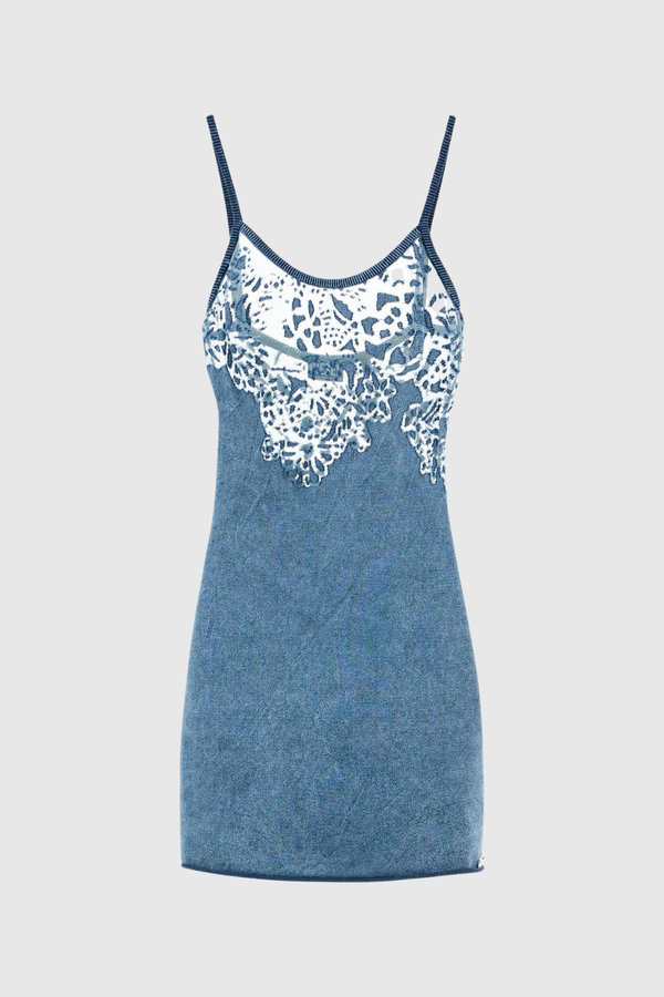 Miley Lace Spaghetti Mini Dress