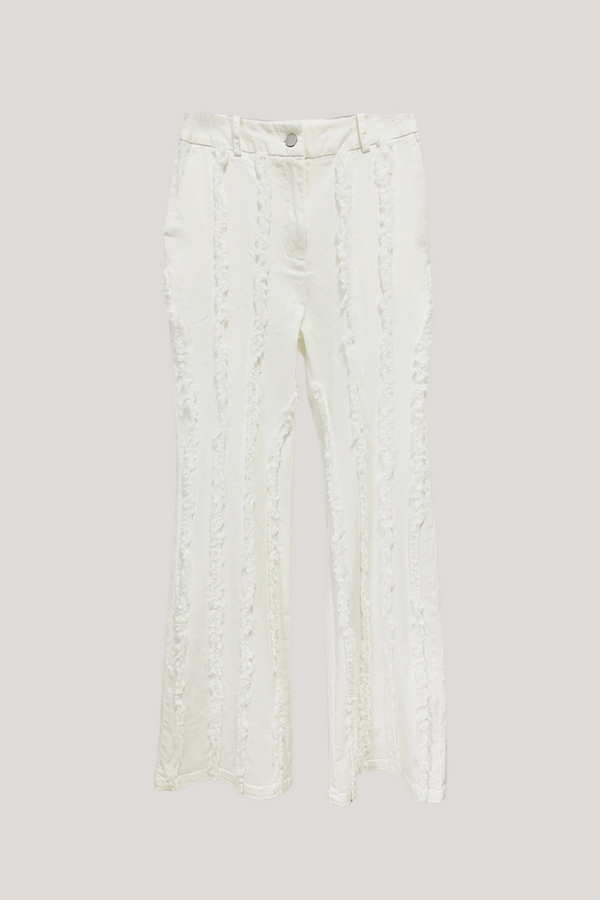 Rosalina Fringe Stripe Jeans