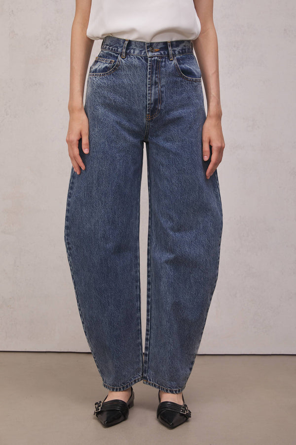 Sayed Round Leg Jeans