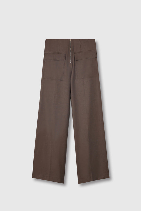 Sloane High Rise Zip Pants