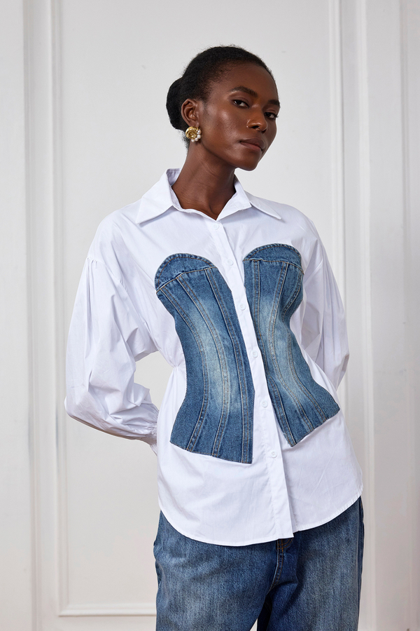 Zariyah Denim Shirt